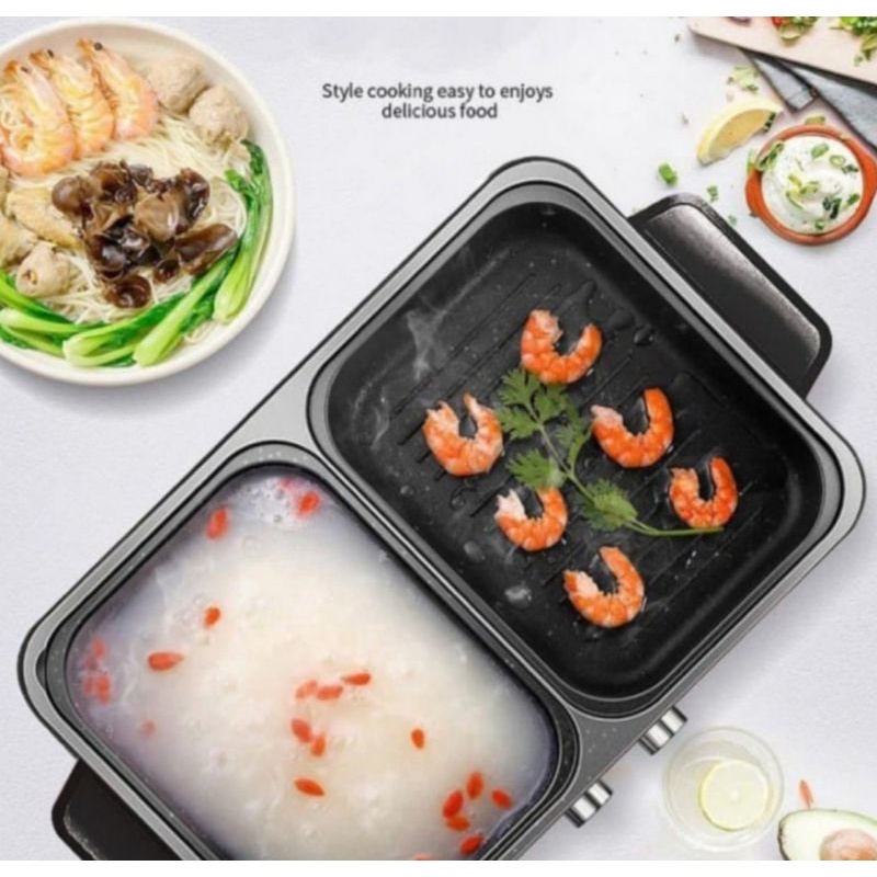 IDEALIFE - Grill Shabu Electric - IL-116D