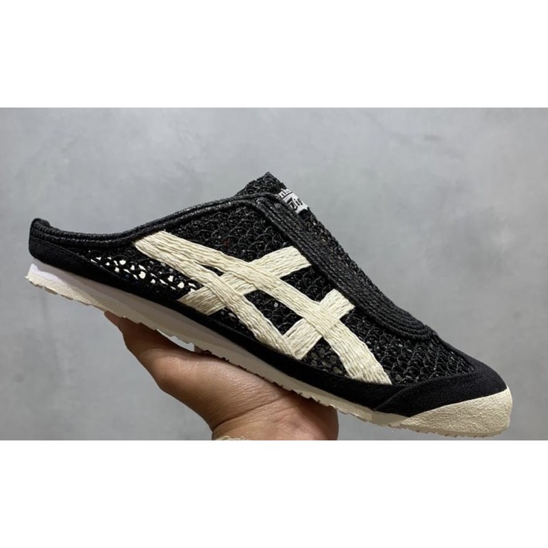 Mexico 66 Sabot Black Cream