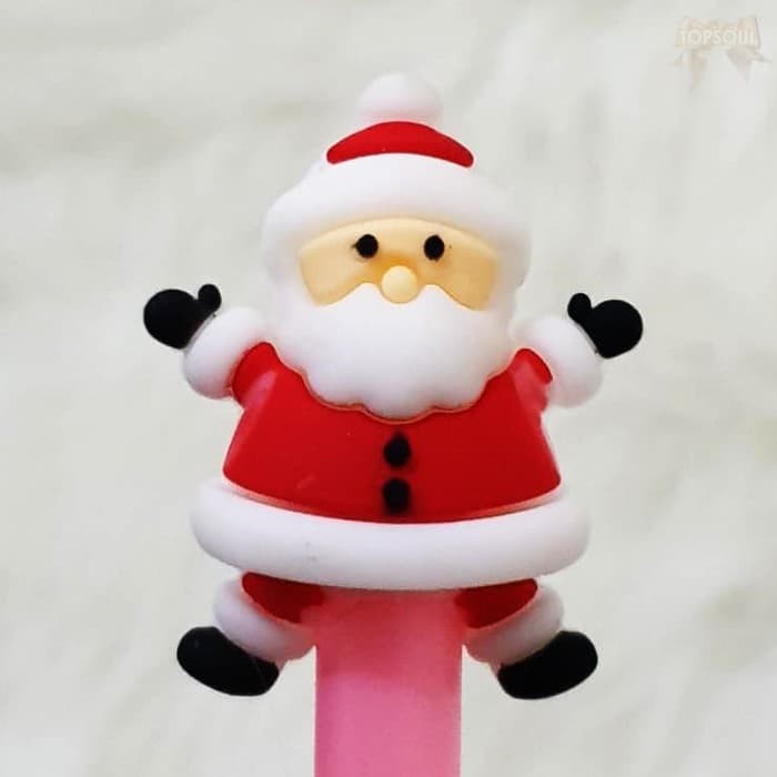 

Pulpen Santa Claus / Boneka Salju / Gel Pen Natal Lucu Unik Grosir