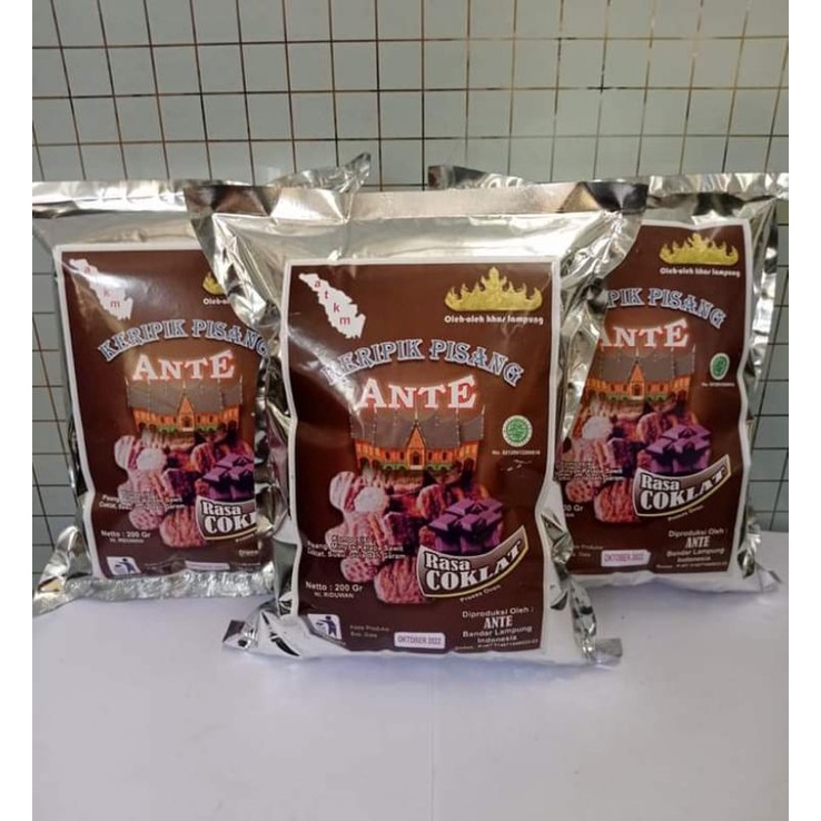 

ANTE PISANG COKLAT LAMPUNG 200 GR