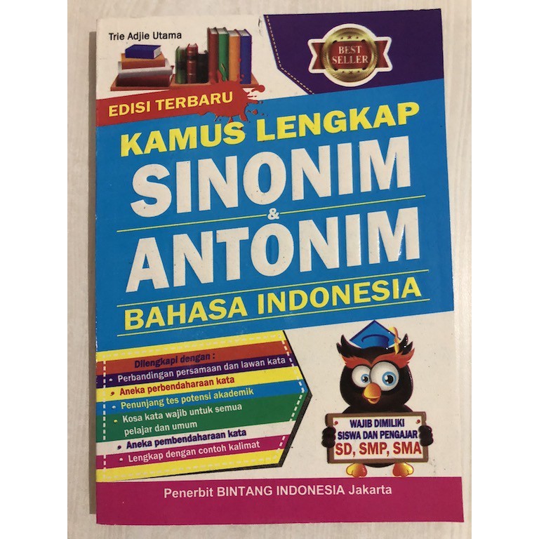 Kamus Lengkap Sinonim dan Antonim Bahasa Indonesia ...