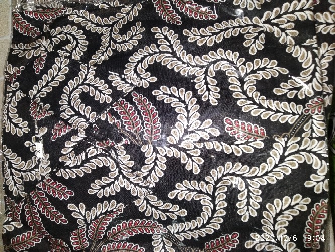 Asifa Batik Hrb026 Kenongo Kemeja Tosca Pendek Pekalongan Padi M L Xl Sogan Tulis Halus Kemeja Batik