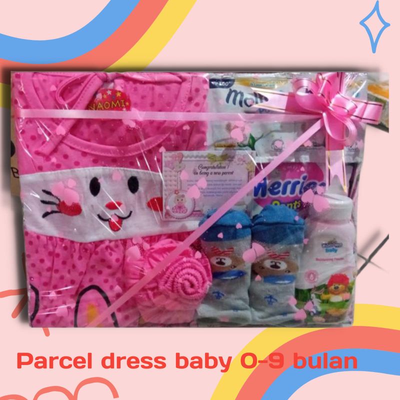 PARCEL BAYI/KADO BAYI hadiah bayi  Hamper baju baby newborn gift paket hampers parcel kado bayi lahiran parsel set