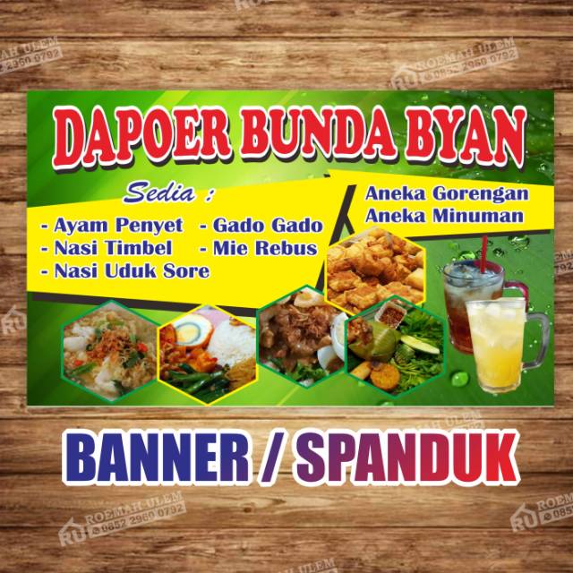 Jual Banner Spanduk Dagang Toko Warung Makan Dll Shopee Indonesia