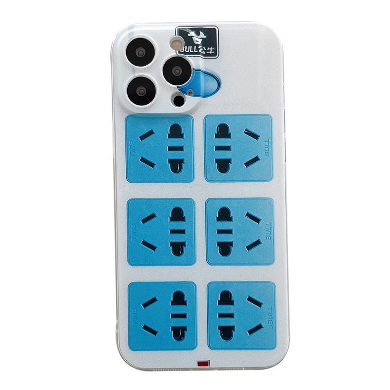 Soft Case Pelindung Penuh Remote Control Socket Untuk Iphone 6 6s 7 8 PLUS X XR XS 11 12 13 MINI PRO MAX SE 2020