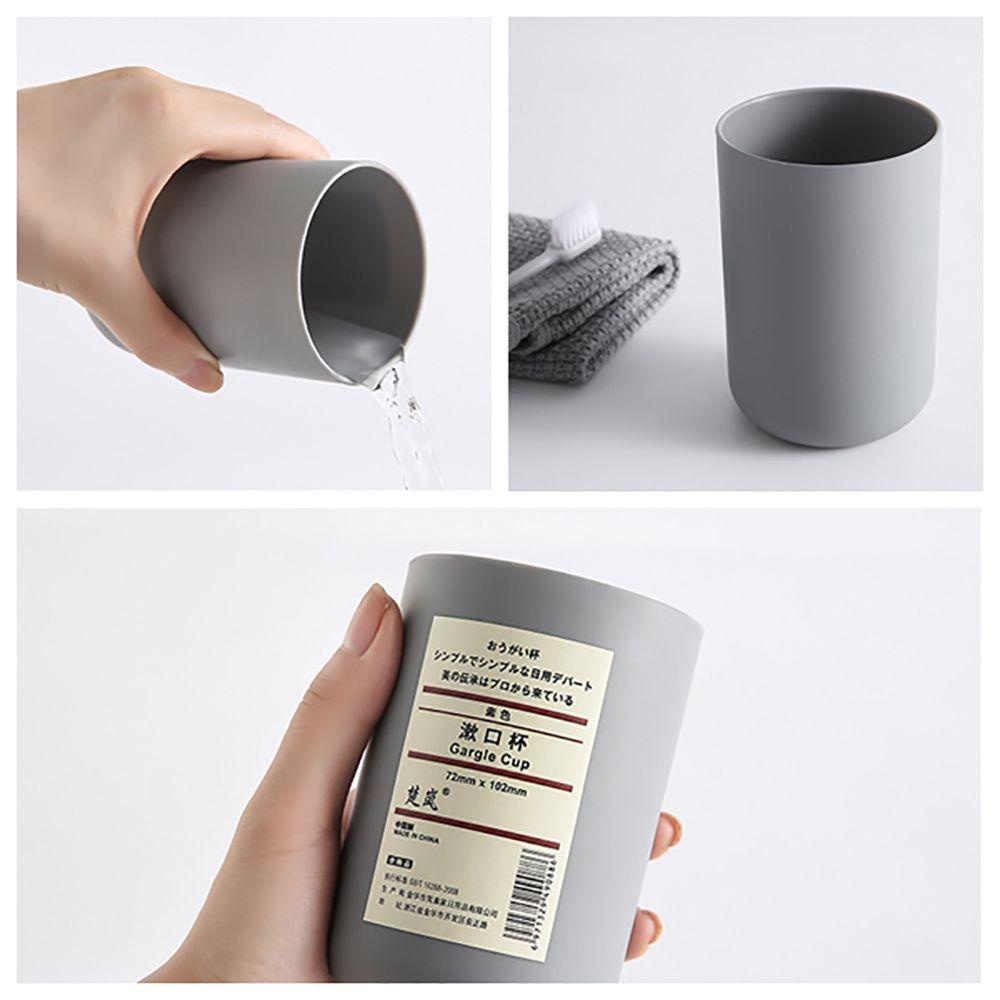 [Elegan] Tumbler Kamar Mandi Tahan Panas Portable Nordic Style Organizer Dapur Cangkir Teh Perlengkapan Kamar Mandi Kopi Mug Cangkir Sikat Gigi Tempat