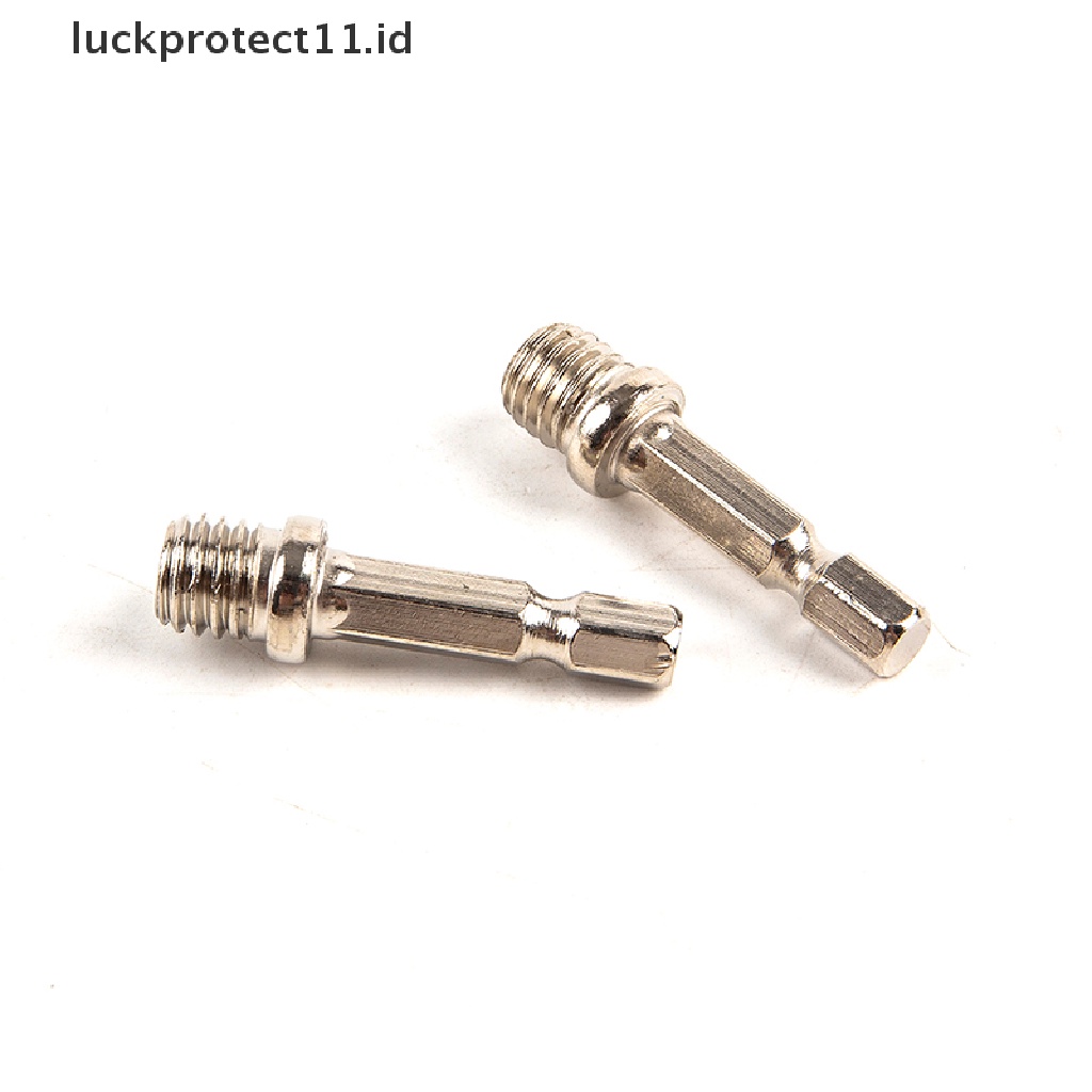 //HG&amp;ID// 1Pc 1/4 Hexagon Connecting Rod Adapter Drill Chuck M10 Polishing Disc Connection .