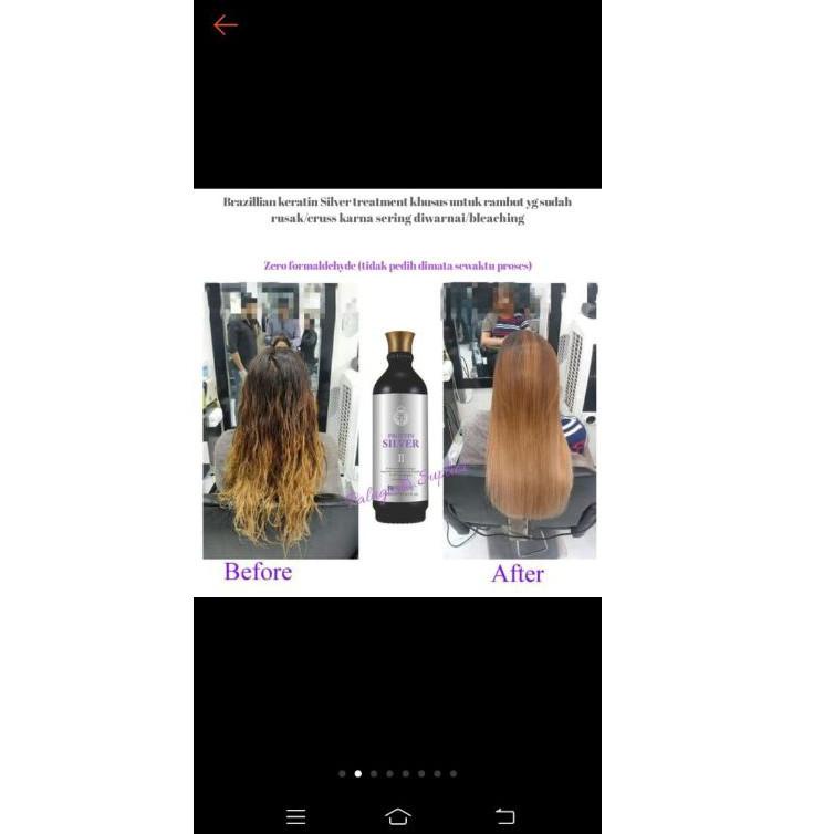 [KODE AG8DL] (BISA COD) Keratin Treatment Smoothing Rambut Brazilian Keratin NCPURE 100ml