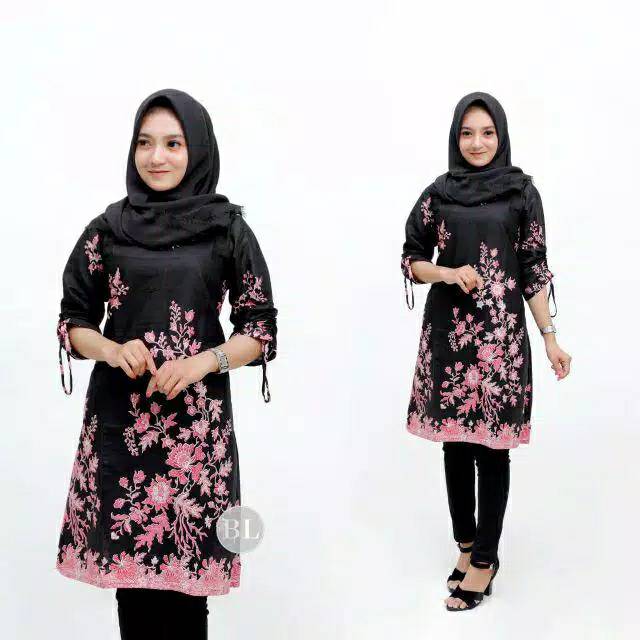 Tunik batik atsan size m.l.xl bahan katun primisma