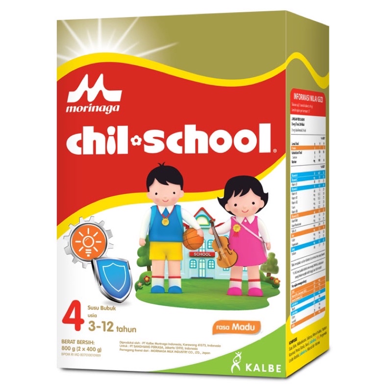 

CHIL SCHOOL 800gr Rasa Vanila & Madu