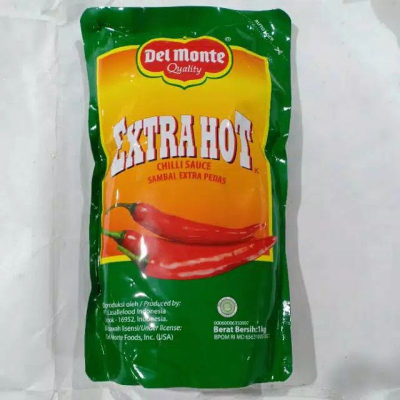 Saus EXTRA HOT Delmonte1Kg