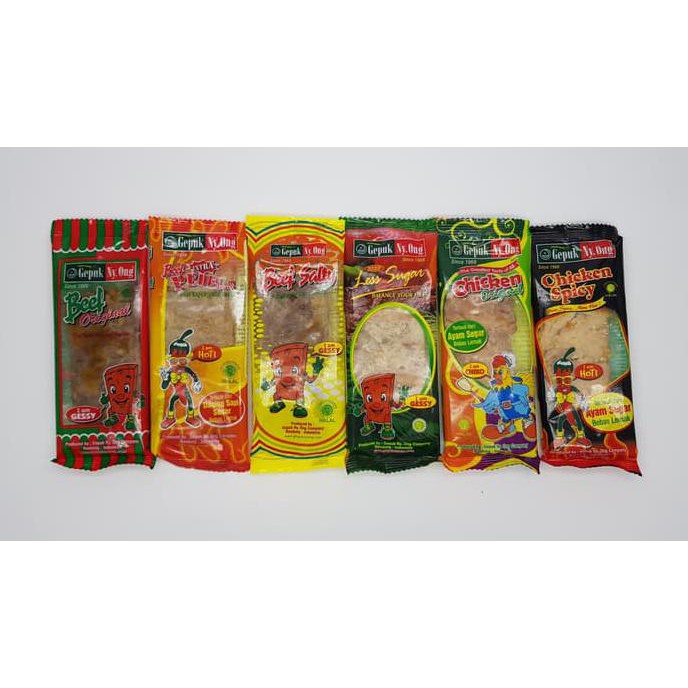 

Sale Gepuk Ny Ong Rasa Beef Original/ Extra Pedas/ Empal Sapi Nyonya Ong - Beef Original Ayo Beli