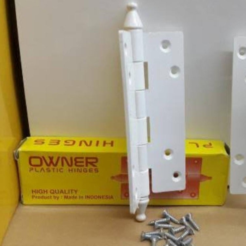 Engsel plastik pintu kamar mandi pvc