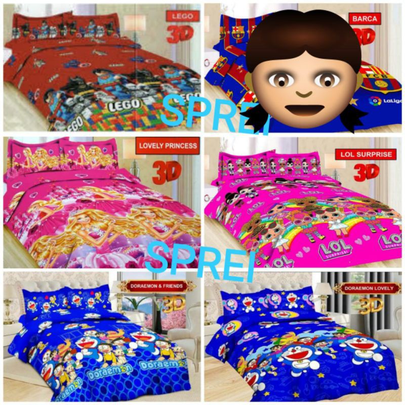 sprei bonita king B2 180x200