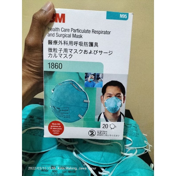 Masker N95 1860 Eceran