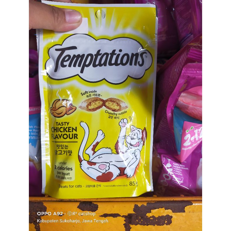 

temptation chicken flavour