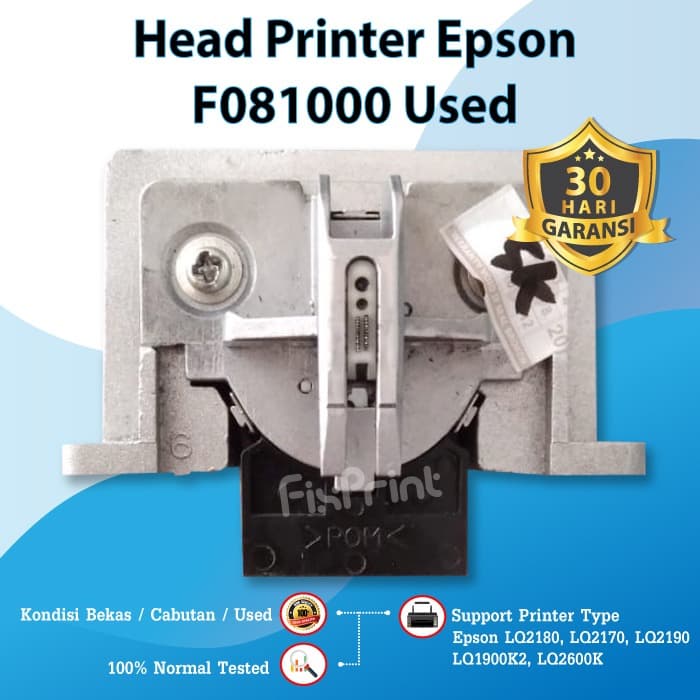 Head Epson LQ2180 LQ2170 LQ1900 LQ-1900K2 LQ-2600K Cabutan FPTS3453