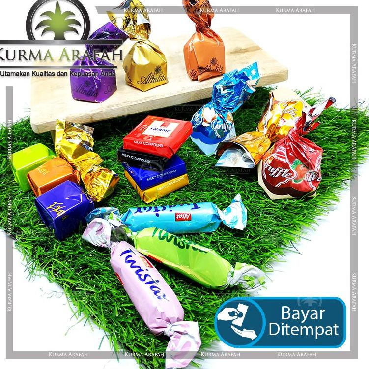 

Terbaik Coklat Arab Mix Oleh Oleh Haji Cemilan Import Turkey !