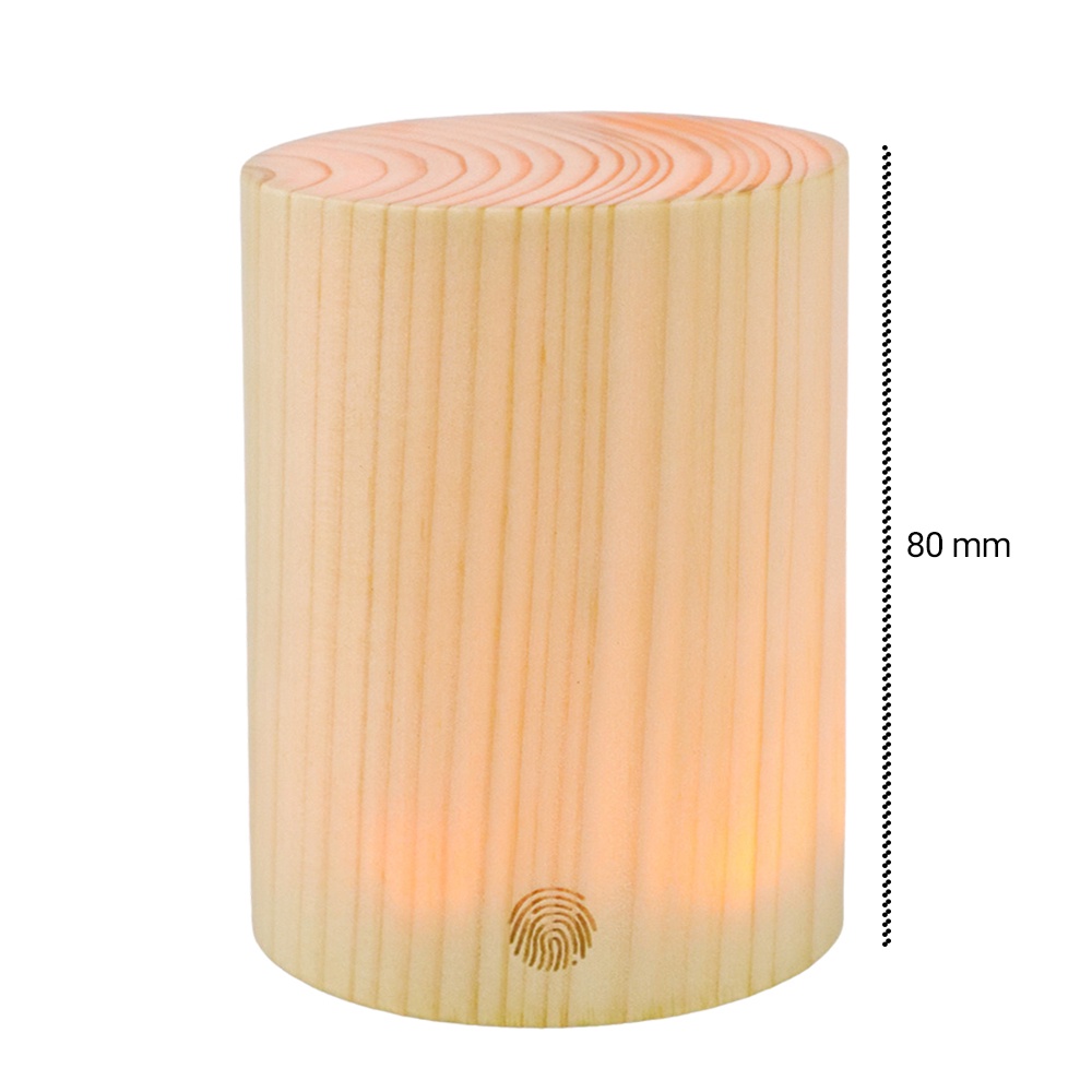 Lampu LED Dekorasi Ruangan USB Rechargeable - M04 - Wooden