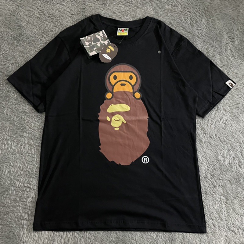 KAOS TSHIRT BAPE MILO GENDONG FULLTAG