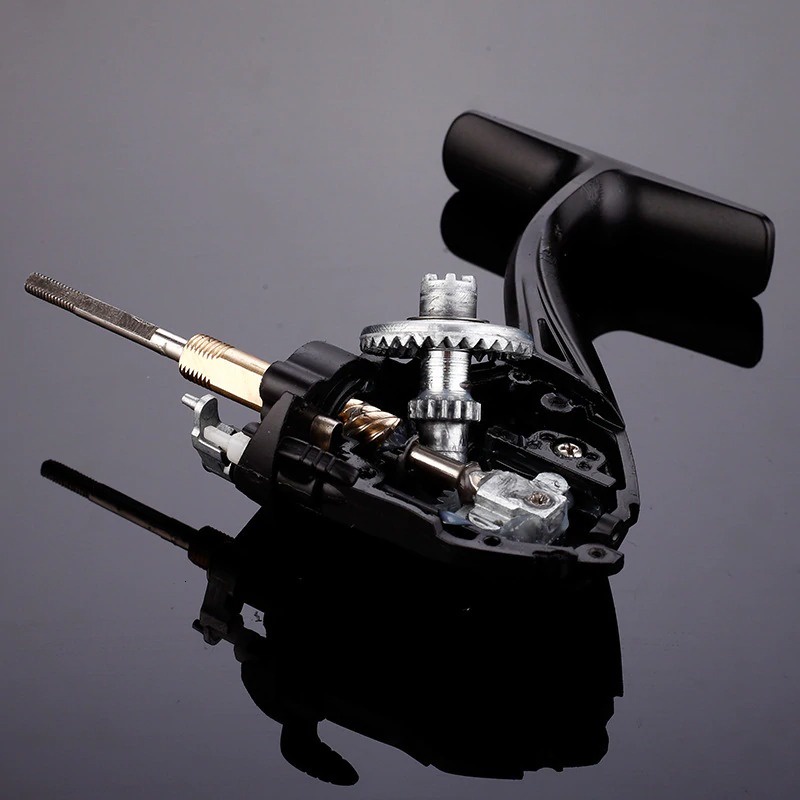 Gold Sharking LK/JK2000 Reel Pancing Spinning Fishing 5.2:1 Ball Bearing 13/12 - Black Gold