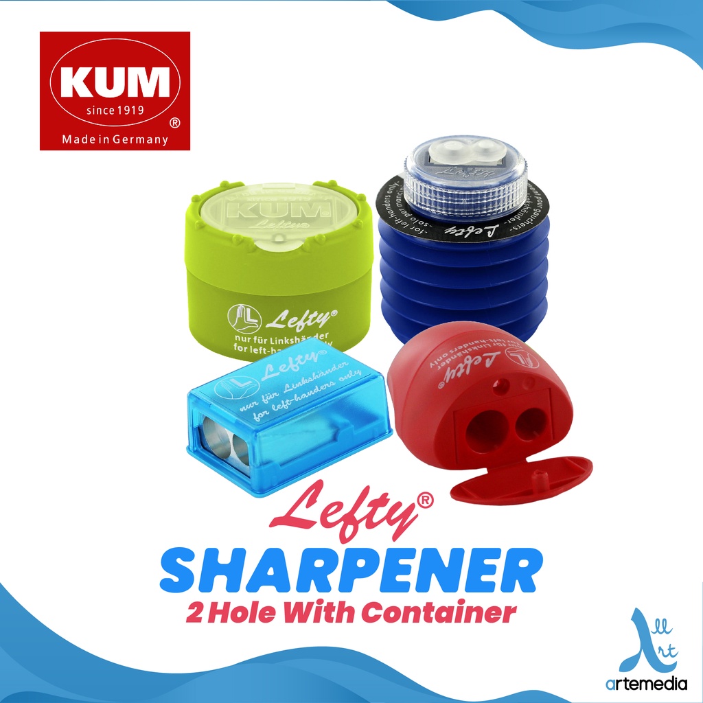 

KUM Sharpener Lefty 2 Hole Container