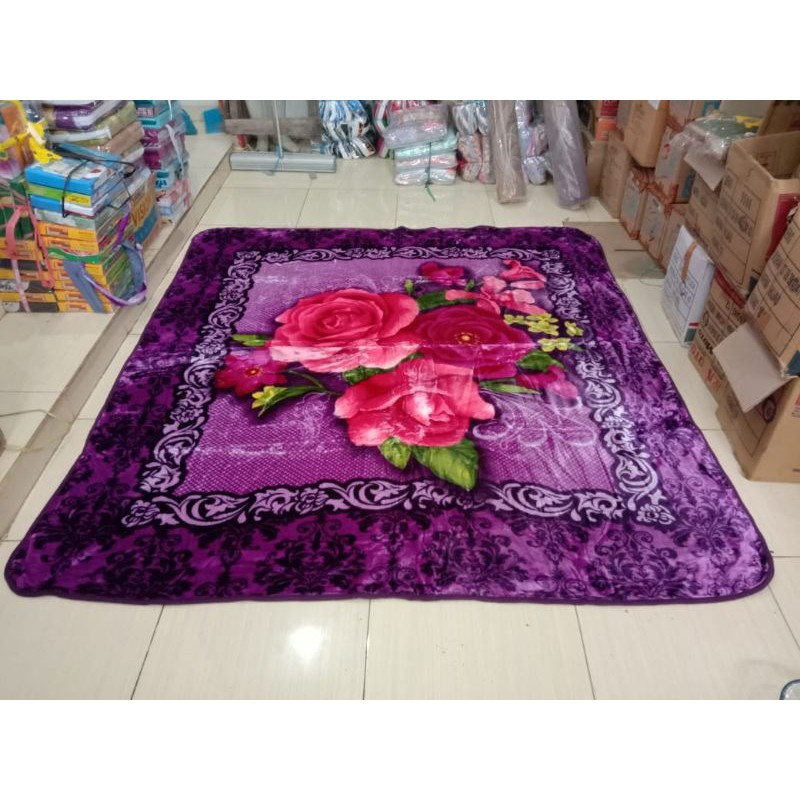 Selimut St. Michael Cloudy Semi Jumbo Ukuran 200x220 cm Original Baru Kualitas Premium