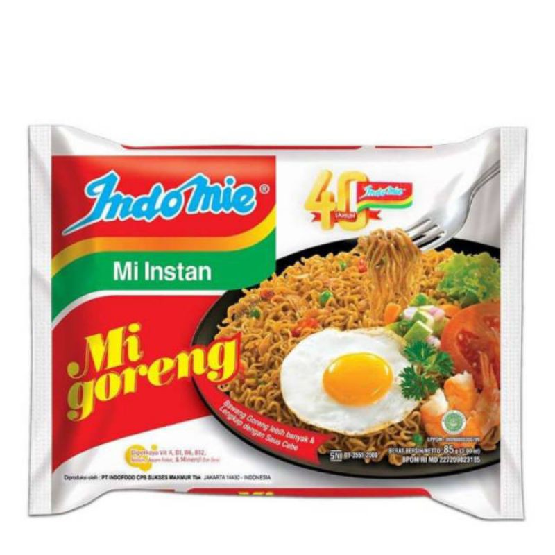 

Indomie goreng 1 pcs