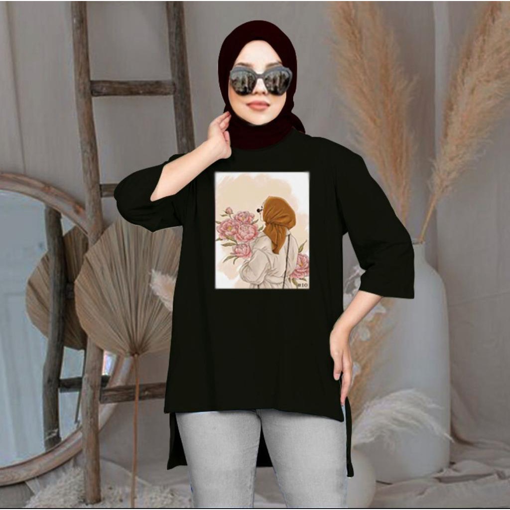 BC Tunik Basic Wanita Hijab's kaloborasi 02