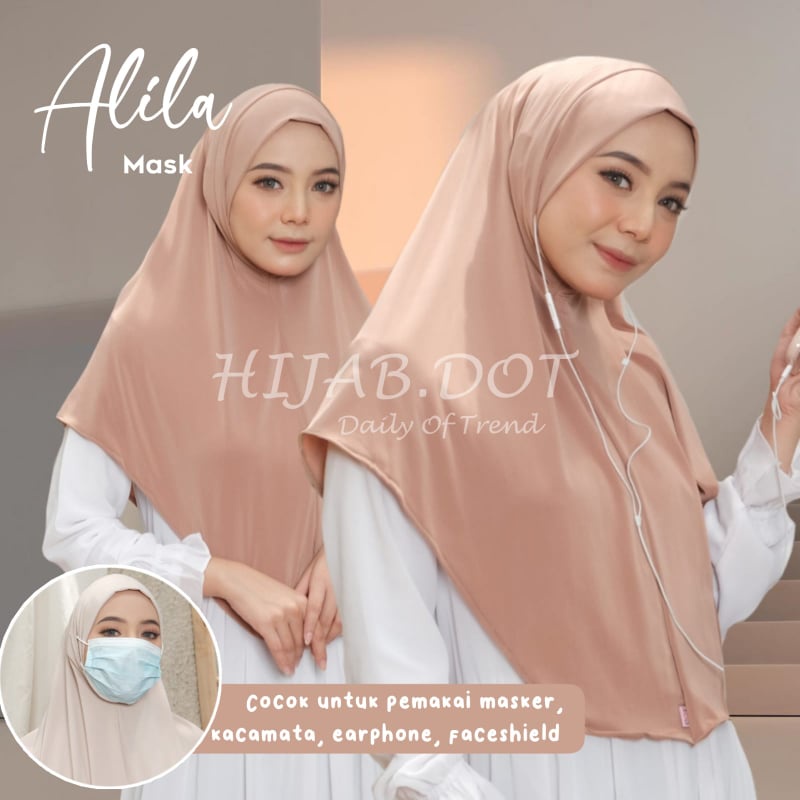 Alila Mask / Bergo Instan Masker By Hijab.DOT-4