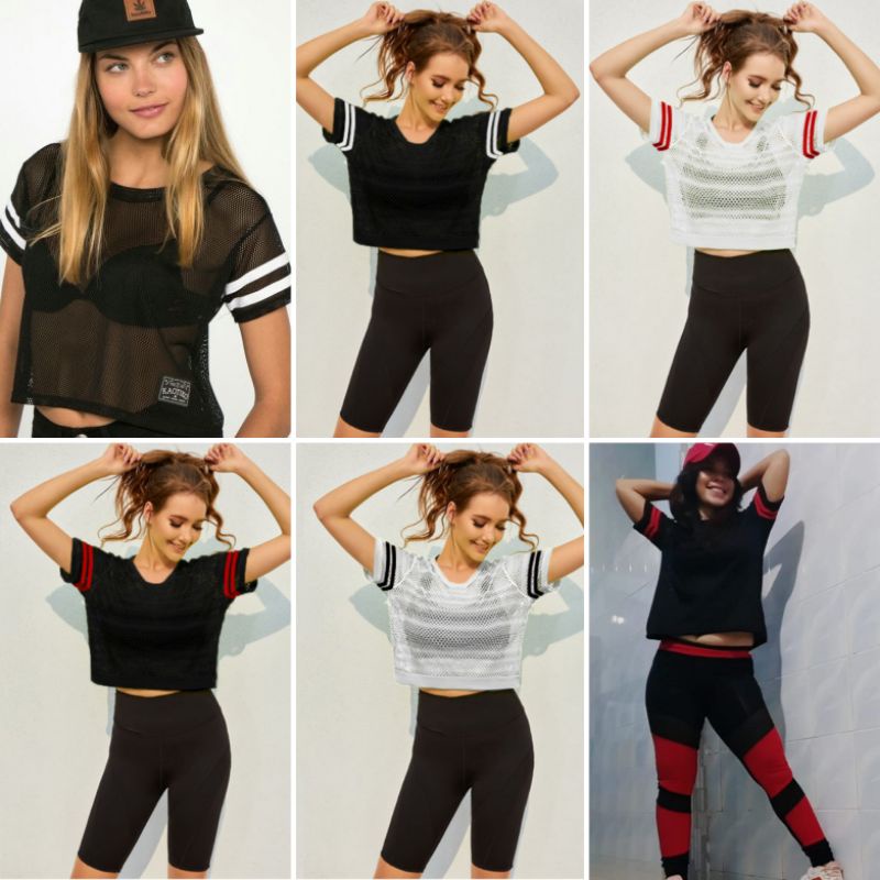 crop jala atasan senam