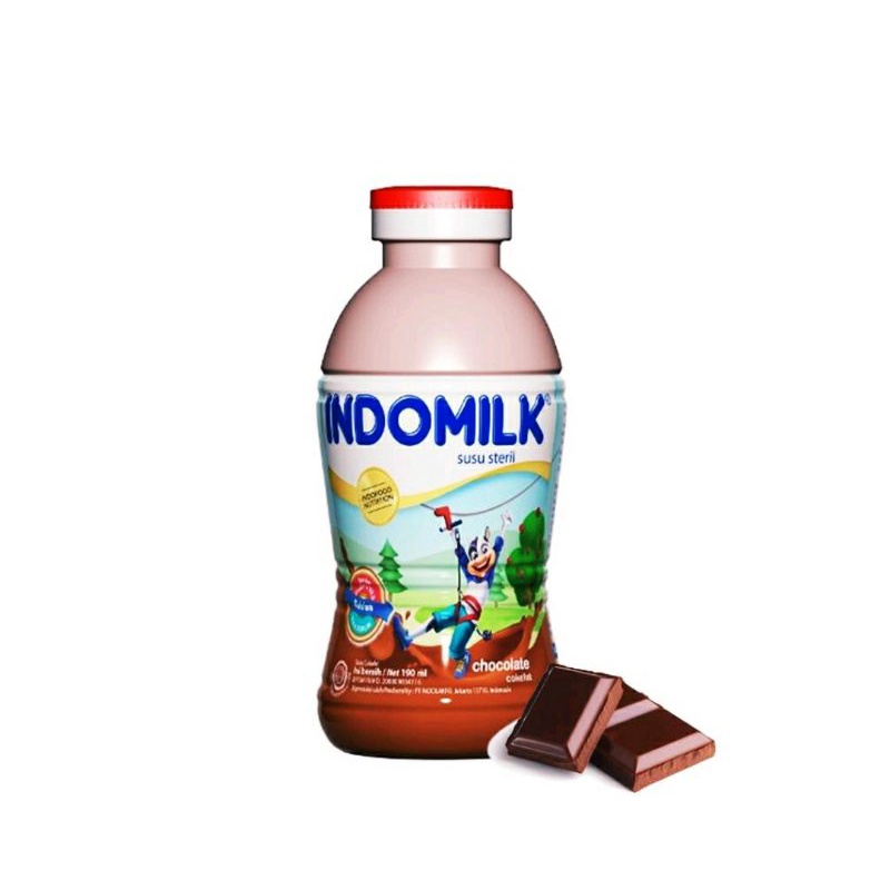 

Susu Indomilk Botol Rasa Cokelat (ecer)