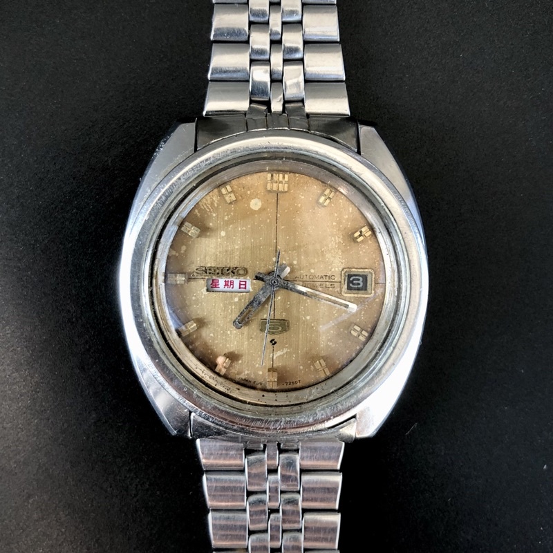 SEIKO 5 AUTOMATIC ORIGINAL JAPAN / JAMTANGAN PRIA ORIGINAL / JAMTANGAN VINTAGE / JAMTANGAN KUNO / JA