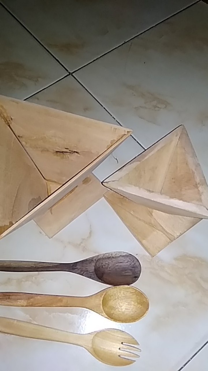 Cetakan Nasi Kicang Bacang Kwecang Bahan Kayu Mahoni