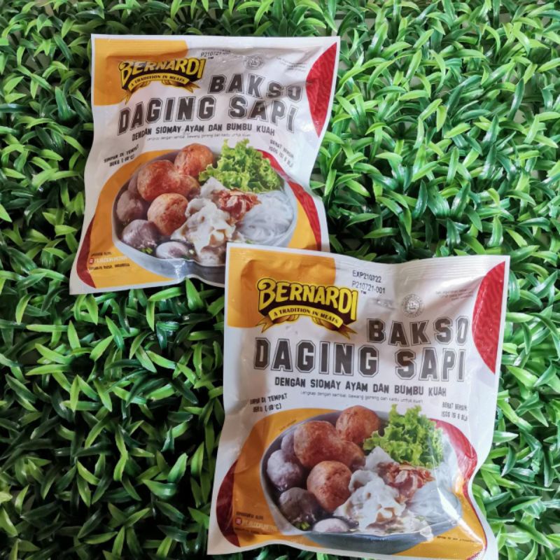 

Bernardi Bakso instant Campur - isi 8 (bakso, siomay, gorengan)