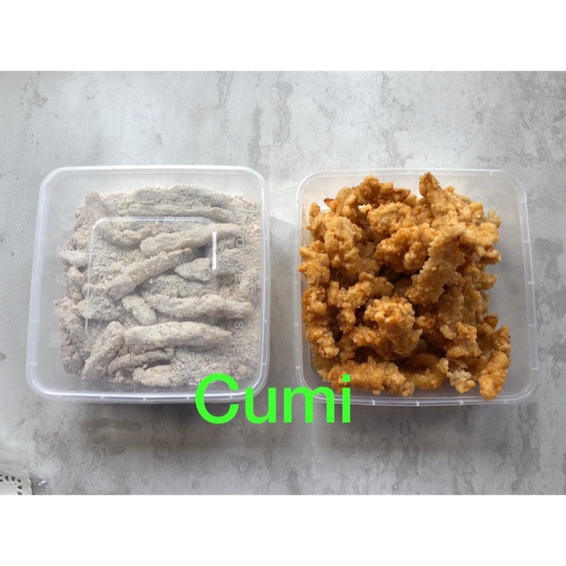 

Frozen cumi goreng (halal)