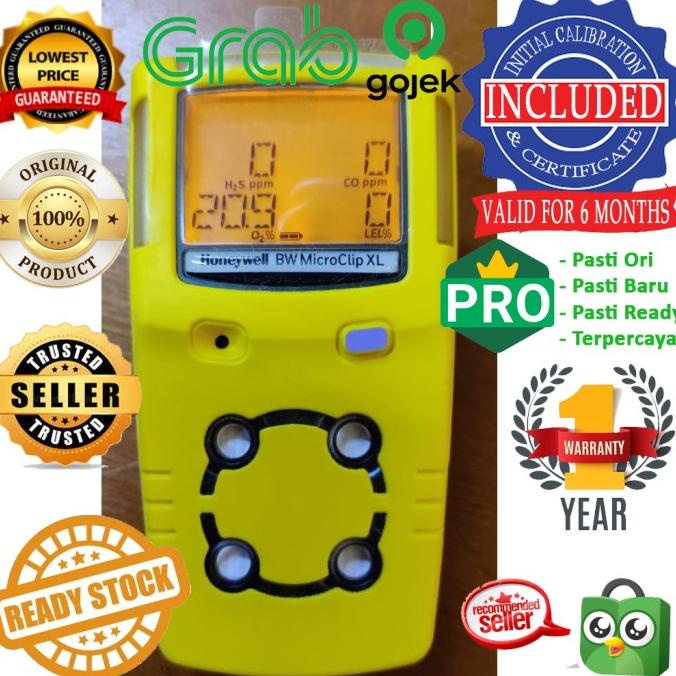 Honeywell Bw Multi Gas Detector Microclip Xl Ori