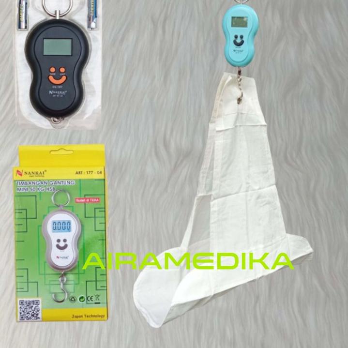 ~TERLAKU~ Timbangan Gantung Digital  Bayi Anak / Alat Ukur Berat Badan Timbangan Gantung Digital Kai