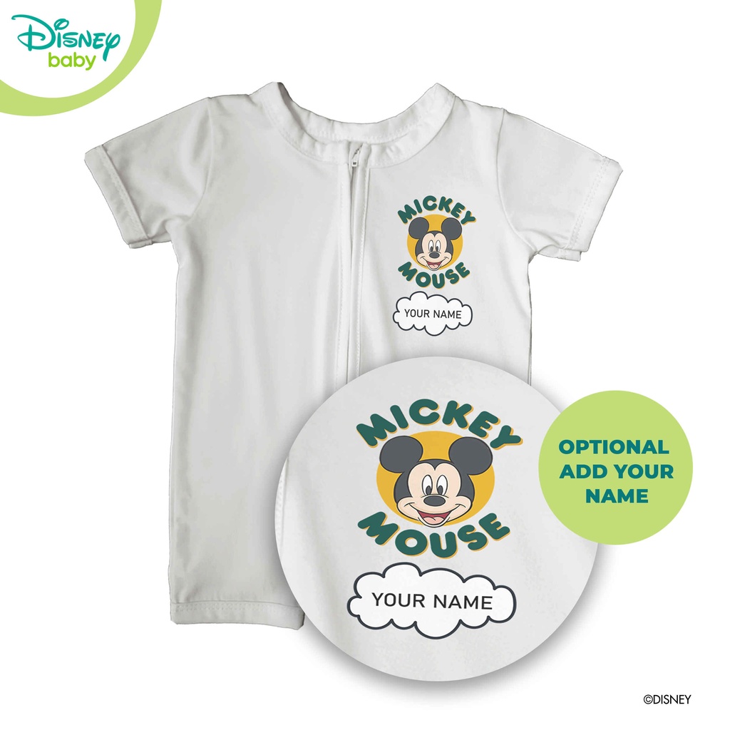 Jumper Bayi Pendek Mickey DISNEY Katun Bambu DMF195