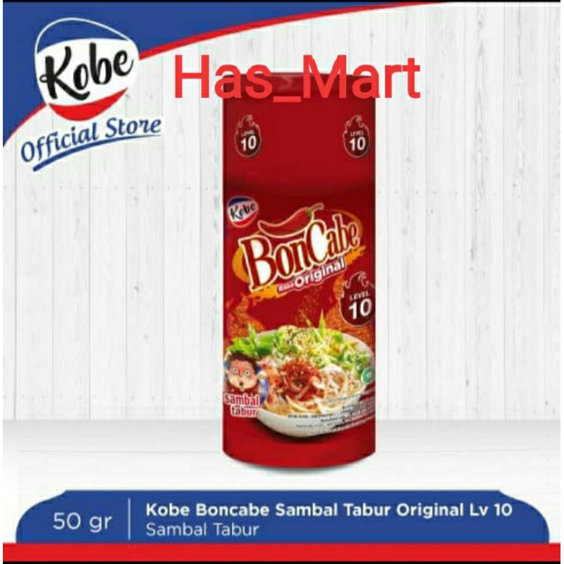 

KOBE BONCABE Sambal Tabur Original 50gr Level 10