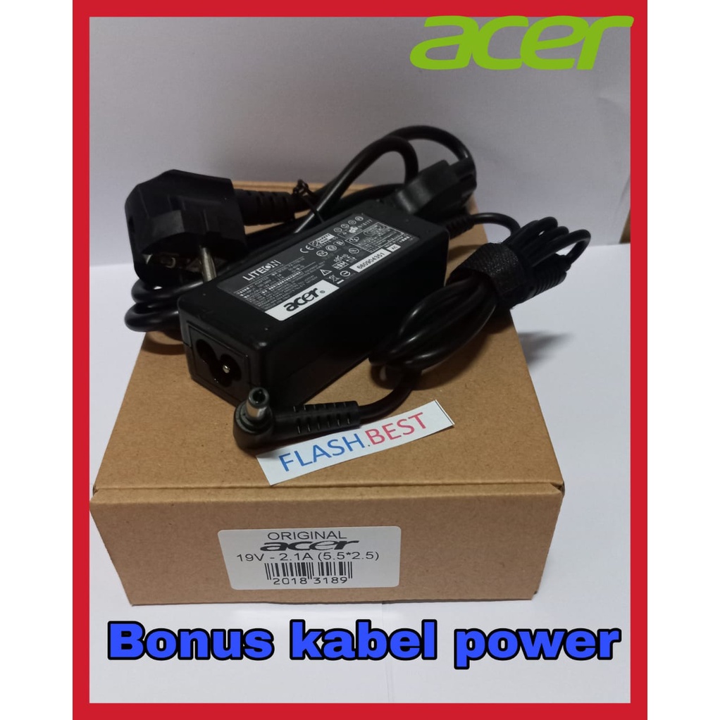 ADAPTOR CHARGER LAPTOP  ACER 14 Z1401 Z1402 19V 2.1A  14 Z1401 Z1402