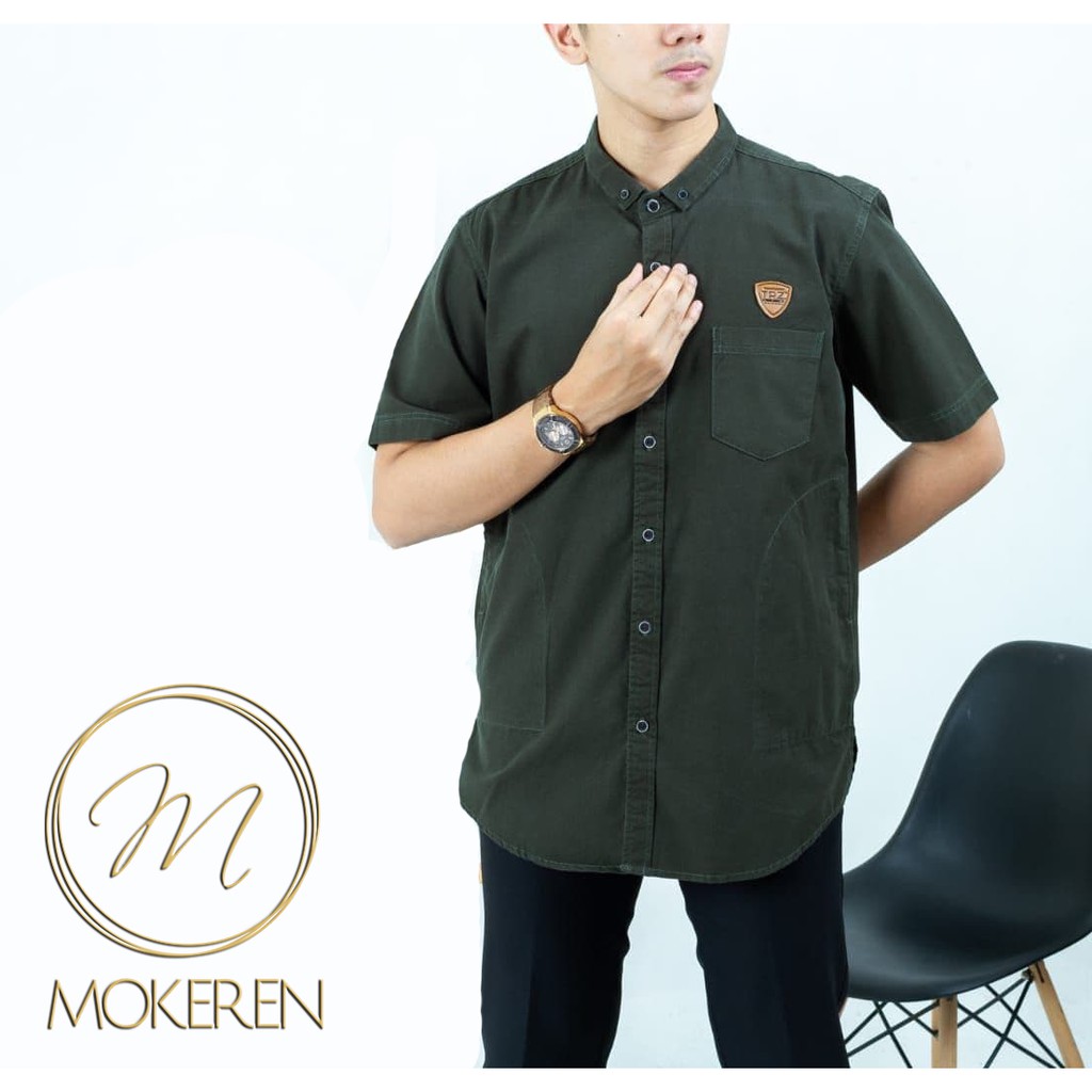 BAJU KOKO MODERN / KURTA KATUN TRZ ARMY