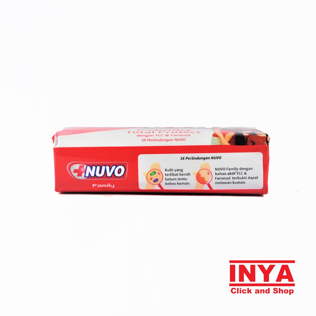 NUVO FAMILY TOTAL PROTECT ANTIBACTERIAL SOAP 76gr - Sabun Batang