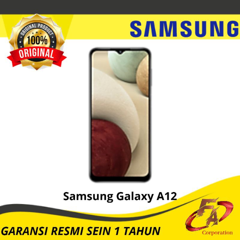 SAMSUNG Galaxy A12 RAM 6/128GB - Garasi Resmi Samsung Indonesia