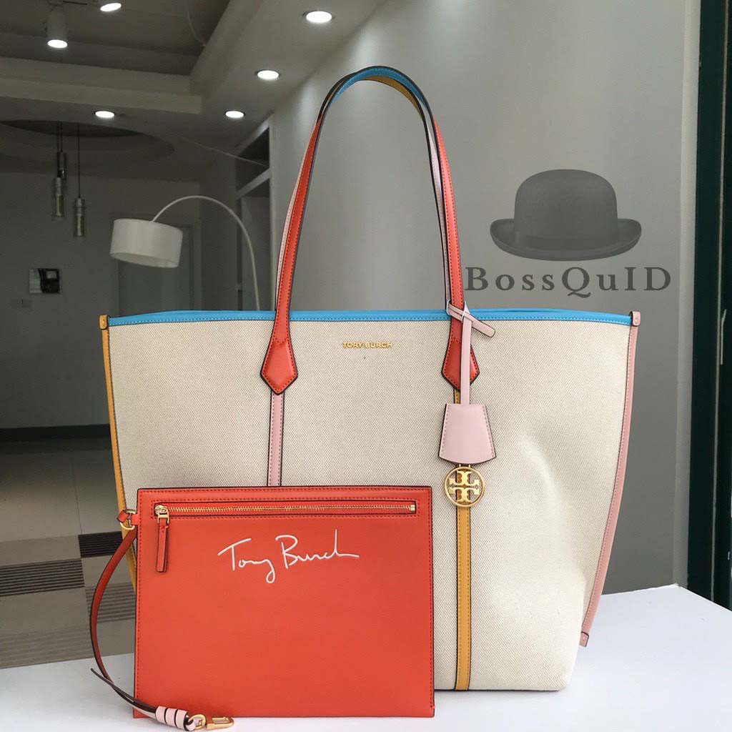 Tory Burch Perry Canvas Oversized Tote