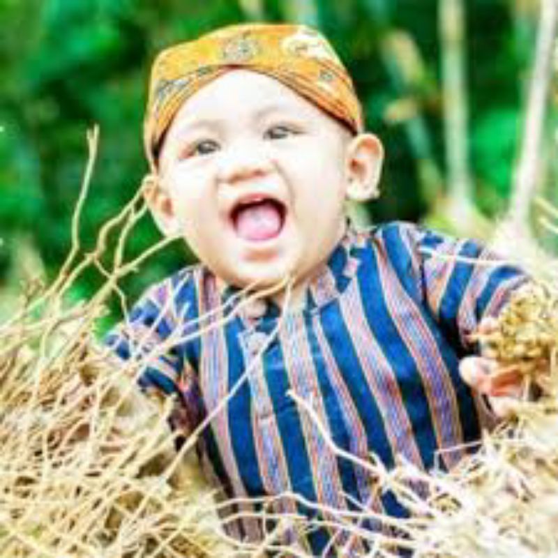 Blangkon anak/blangkon bayi/ blangkon anak laki-laki/blangkon anak jawa