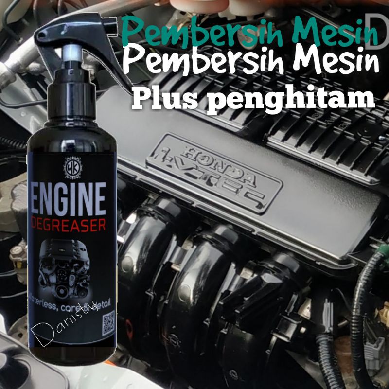 pembersih mesin mobil engine degreaser plus dressing  pembersih kerak pengkilap penghitam body