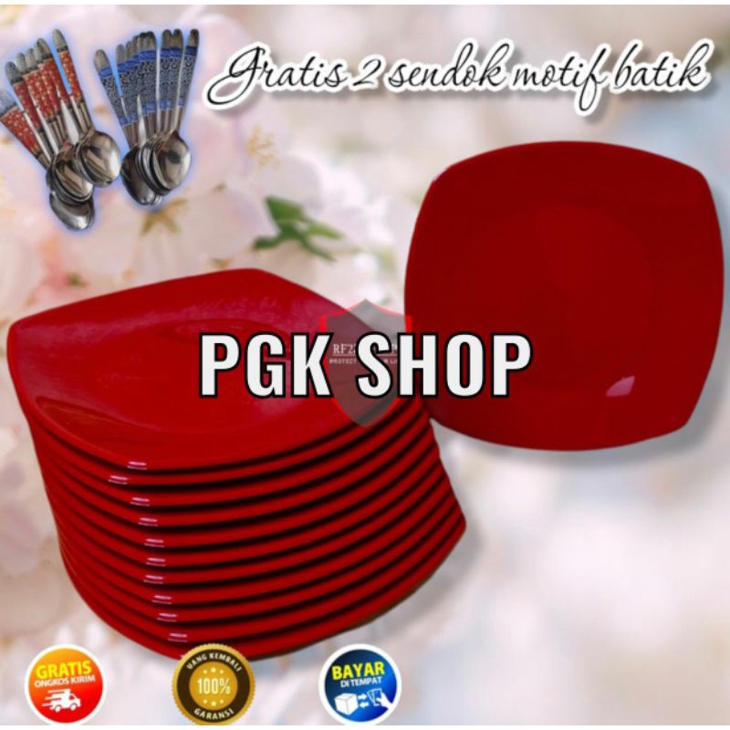 BEST SELLER 1LUSIN PIRING COREL / PIRING KOTAK MELAMIN 6inch