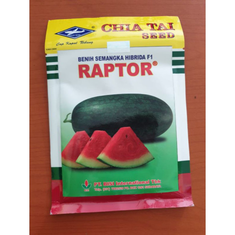 benih semangka hibrida f1 raptor bisi isi 20 gram