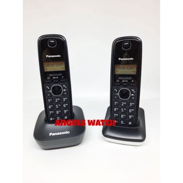 angelswatch telepon wireless panasonic 2 handset TG1612 TG-1612 panasonic asli